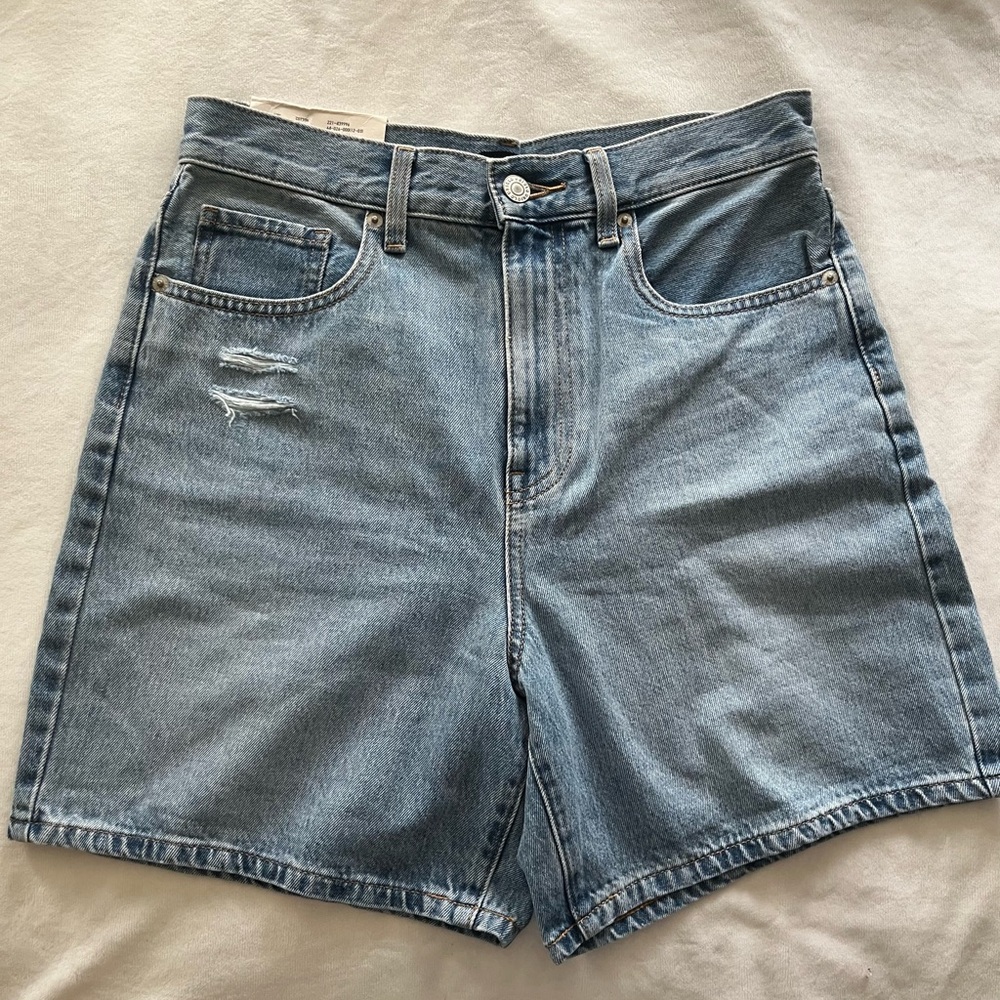 Women High Rise Denim shorts